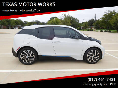 2017 BMW i3 for sale at TEXAS MOTOR WORKS in Arlington TX