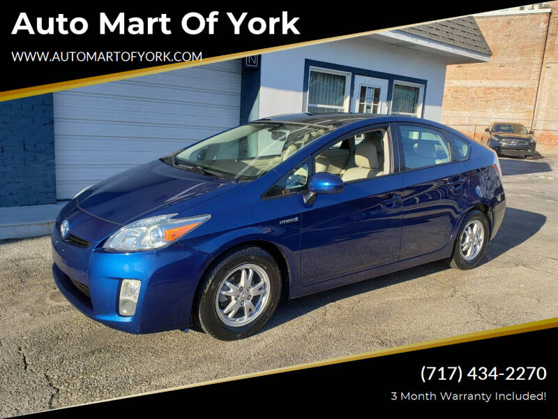 2010 Toyota Prius for sale at Auto Mart Of York in York PA