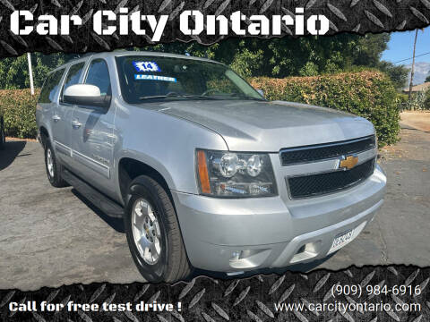 2014 Chevrolet Suburban for sale at Car City Ontario in Ontario CA