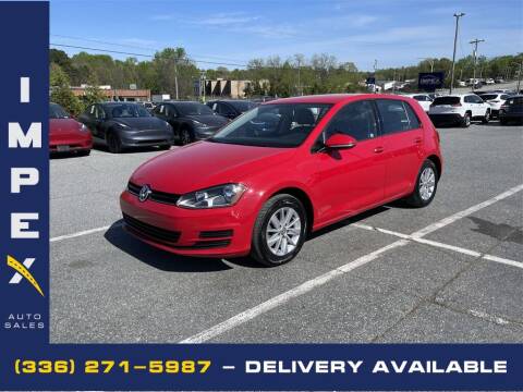 2015 Volkswagen Golf for sale at Impex Auto Sales in Greensboro NC