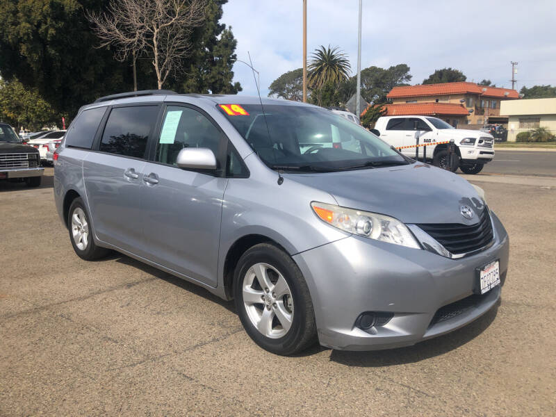 2014 Toyota Sienna for sale at Family Motors of Santa Maria Inc in Santa Maria CA