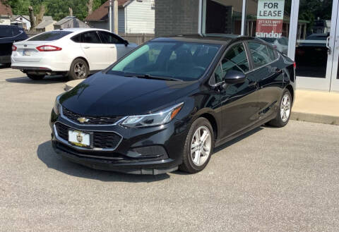 2016 Chevrolet Cruze for sale at Easy Guy Auto Sales in Indianapolis IN