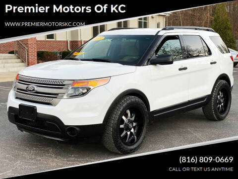 2013 Ford Explorer for sale at Premier Motors of KC in Kansas City MO