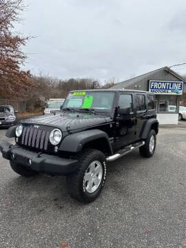 2014 Jeep Wrangler Unlimited for sale at Frontline Motors Inc in Chicopee MA
