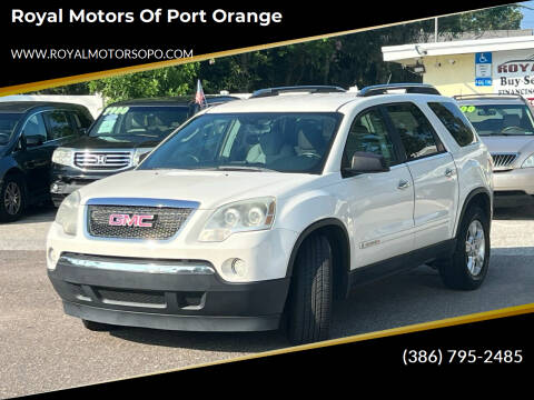 2008 GMC Acadia for sale at Royal Motors of Port Orange in Port Orange FL