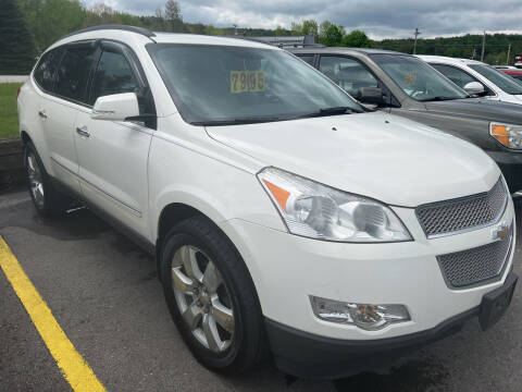 2012 Chevrolet Traverse for sale at BURNWORTH AUTO INC in Windber PA