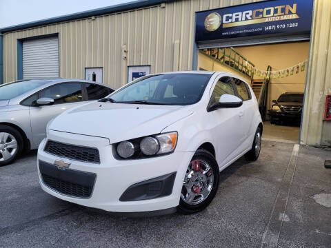 2013 Chevrolet Sonic for sale at Carcoin Auto Sales in Orlando FL