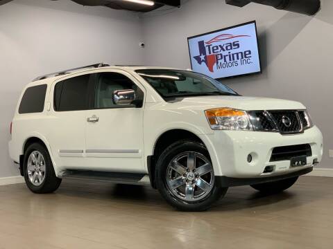 2010 Nissan Armada for sale at Texas Prime Motors in Houston TX