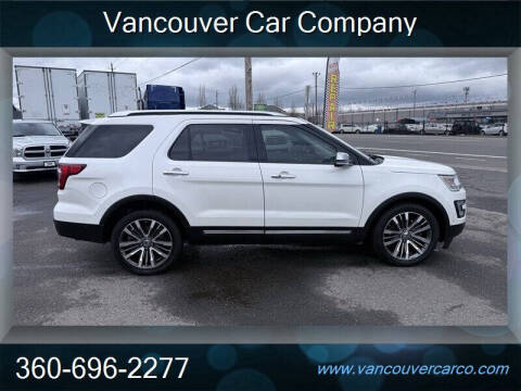 2016 Ford Explorer Platinum