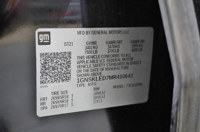 2021 Chevrolet Tahoe Police