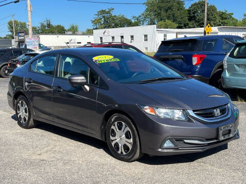 2015 Honda Civic for sale at MetroWest Auto Sales in Worcester MA