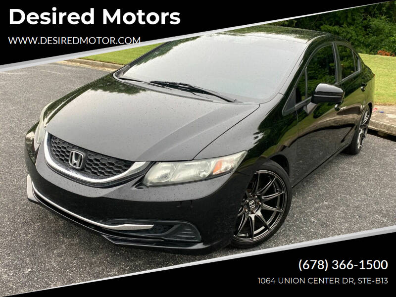 2014 Honda Civic for sale at Desired Motors in Alpharetta GA