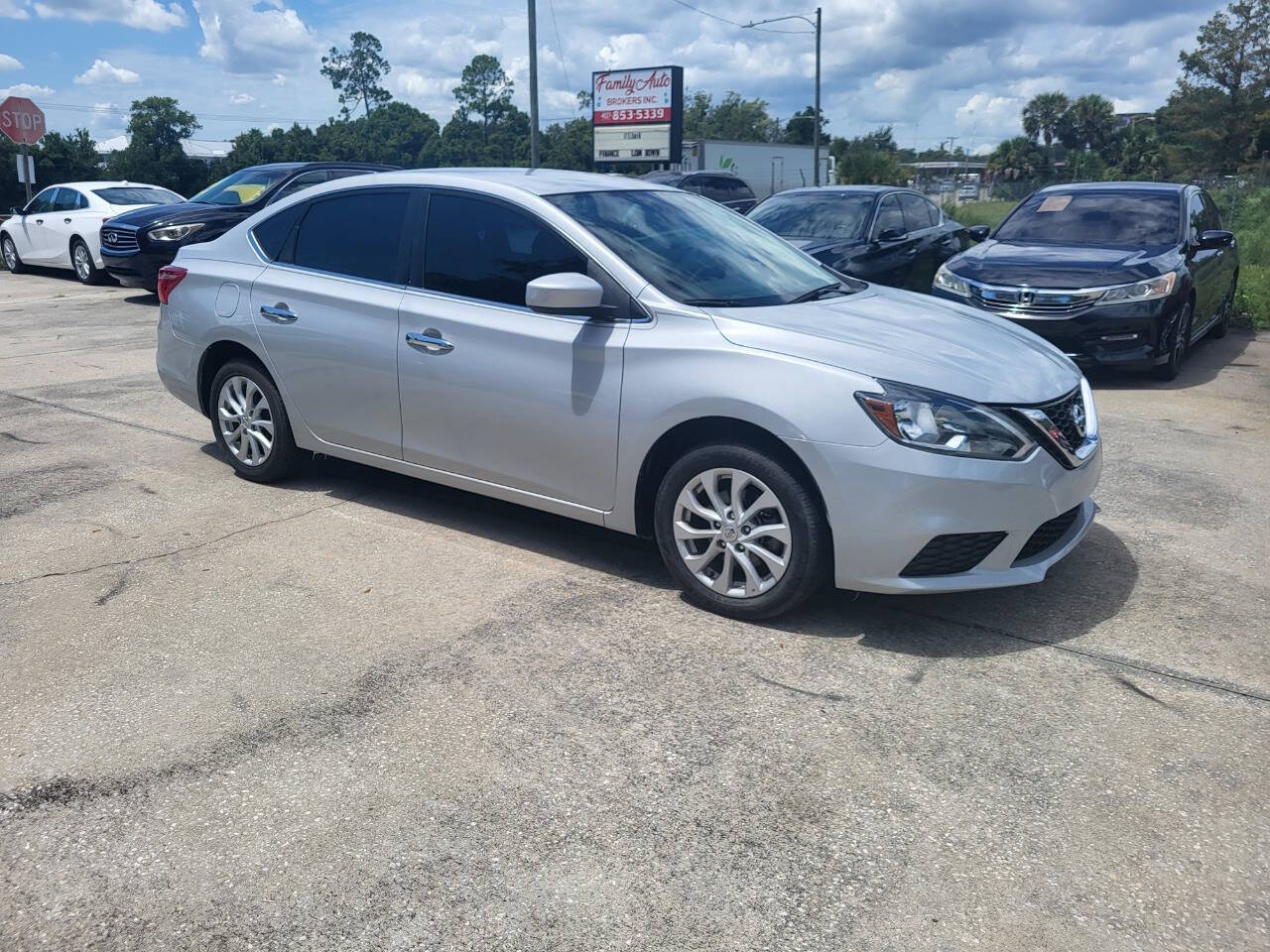 2019 Nissan Sentra for sale at FAMILY AUTO BROKERS in Longwood, FL