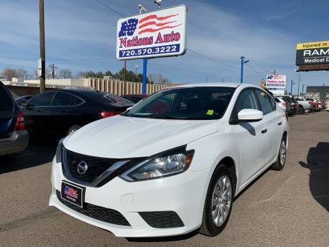 2017 Nissan Sentra for sale at Nations Auto Inc. II in Denver CO