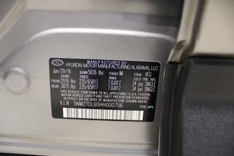 2017 Hyundai Santa Fe Sport 2.4L