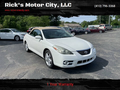 2008 Toyota Camry Solara for sale at Rick's Motor City, LLC in Springfield MA