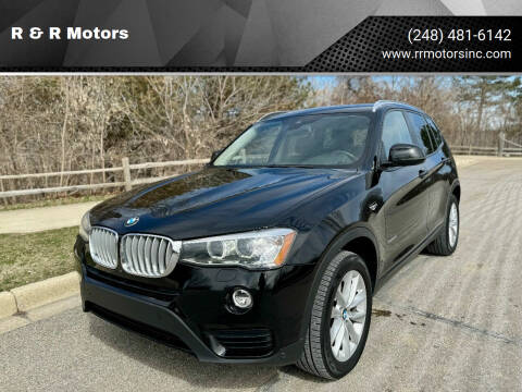 2017 BMW X3 for sale at R & R Motors in Waterford MI