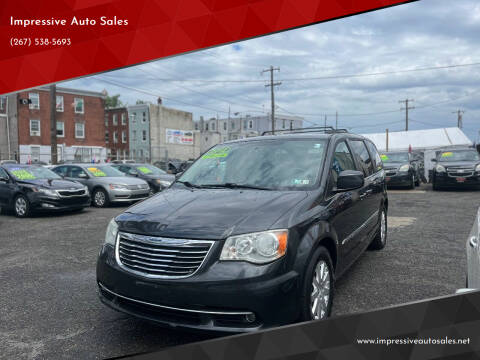 2012 Chrysler Town and Country for sale at Impressive Auto Sales in Philadelphia PA