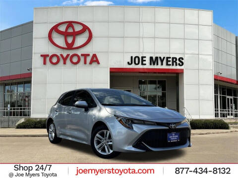 2020 Toyota Corolla Hatchback for sale at Joe Myers Toyota PreOwned in Houston TX