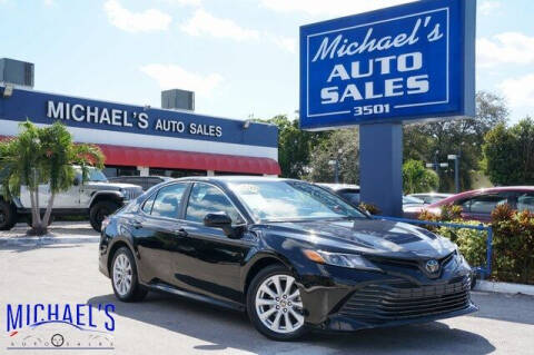 2020 Toyota Camry for sale at Michael's Auto Sales Corp in Hollywood FL