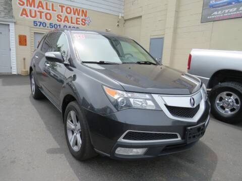 2013 Acura MDX for sale at Small Town Auto Sales in Hazleton PA
