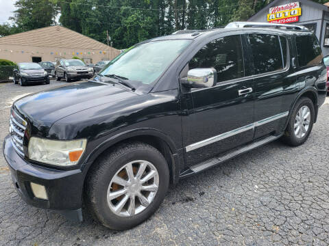 2009 Infiniti QX56 for sale at HARDIN AUTOS in Jonesboro GA