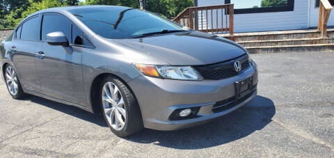 2012 Honda Civic for sale at Sinclair Auto Inc. in Pendleton IN