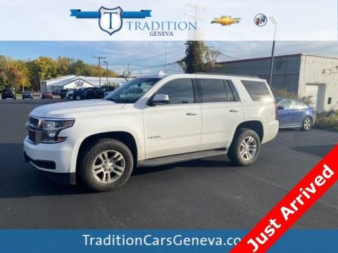 2018 Chevrolet Tahoe for sale at Tradition Chevrolet Buick in Geneva NY