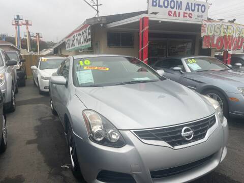 2010 Nissan Altima for sale at Bloom Auto Sales in Escondido CA