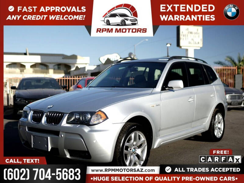 Used Black 2006 Bmw X3 For Sale Carsforsale Com