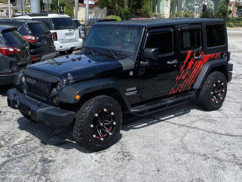 2015 Jeep Wrangler Unlimited for sale at Sunshine Auto Sales in Huntington IN