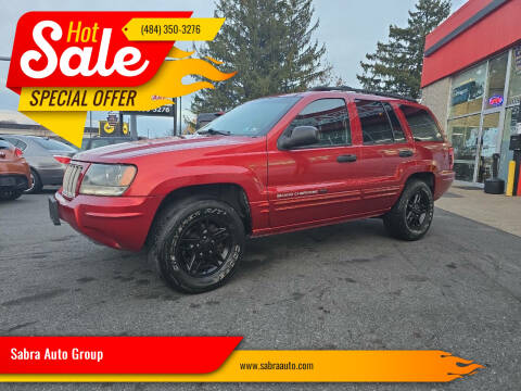 2004 Jeep Grand Cherokee for sale at Sabra Auto Group in Whitehall PA