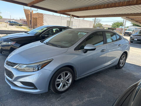 2018 Chevrolet Cruze for sale at Kann Enterprises Inc. in Lovington NM