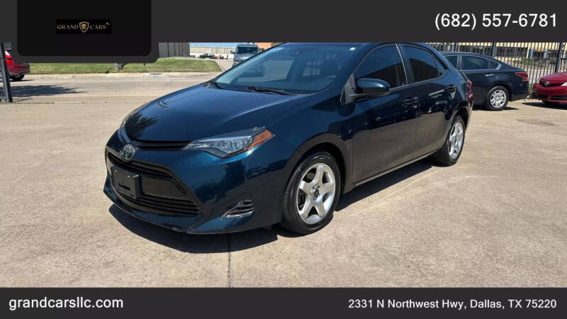 2019 Toyota Corolla for sale at GRAND CARS in Dallas TX