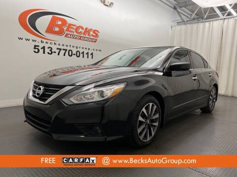 2017 Nissan Altima for sale at Becks Auto Group in Mason OH