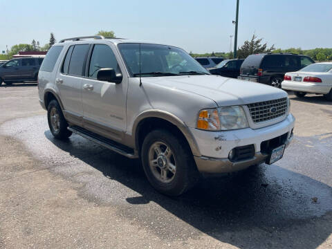 2002 Ford Explorer for sale at H & G AUTO SALES LLC in Princeton MN