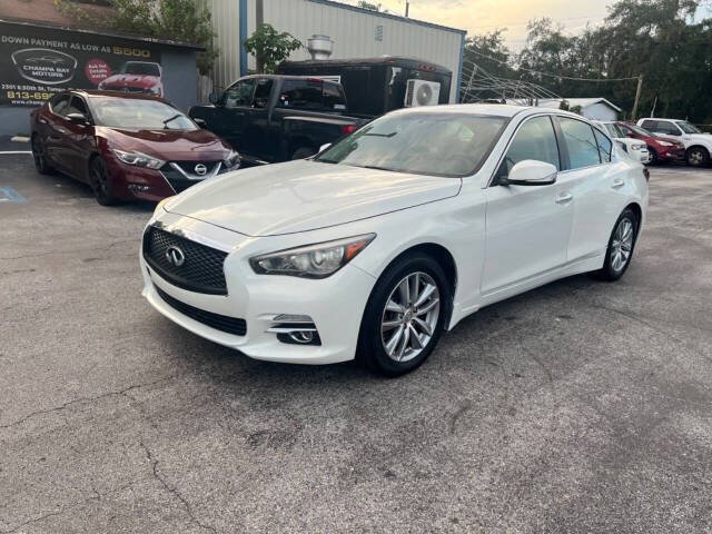 2015 INFINITI Q50 for sale at Champa Bay Motors in Tampa, FL