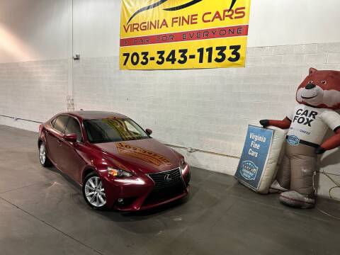 2015 Lexus IS 250 for sale at Virginia Fine Cars in Chantilly VA