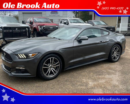 2017 Ford Mustang for sale at Ole Brook Auto in Brookhaven MS