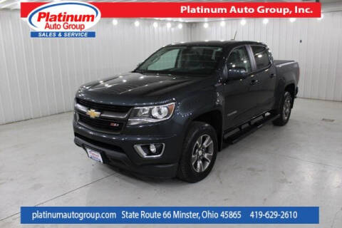 2017 Chevrolet Colorado for sale at Platinum Auto Group Inc. in Minster OH