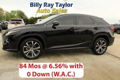 2018 Lexus RX 350 for sale at Billy Ray Taylor Auto Sales in Cullman AL