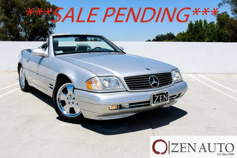 2000 Mercedes-Benz SL-Class for sale at Zen Auto Sales in Sacramento CA