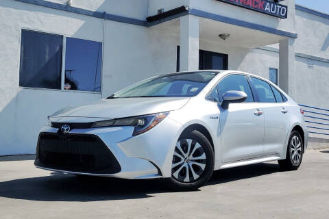 2020 Toyota Corolla Hybrid for sale at Fastrack Auto Inc in Rosemead CA