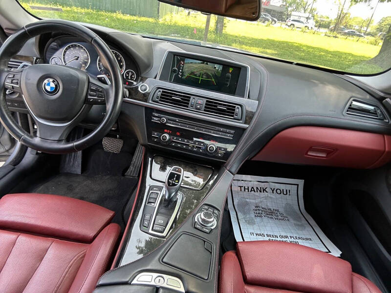 2012 BMW 6 Series 650i