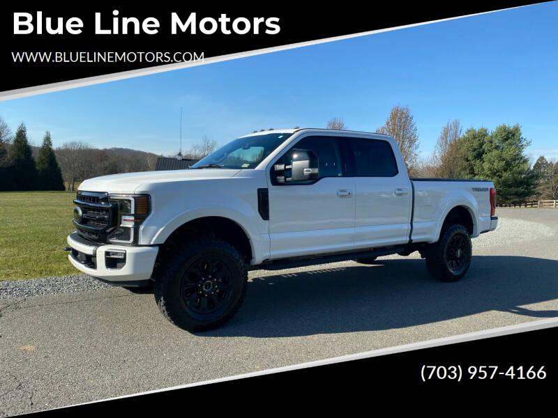 2021 Ford F-250 Super Duty for sale at Blue Line Motors in Winchester VA