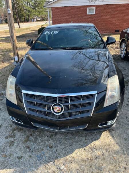 2011 Cadillac CTS for sale at W & D Auto Sales in Fayetteville NC