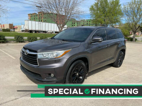 2015 Toyota Highlander for sale at Z AUTO MART in Lewisville TX