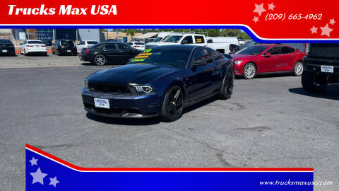 2010 Ford Mustang for sale at Trucks Max USA in Manteca CA