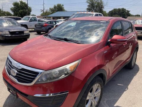 2012 Kia Sportage for sale at A & G Auto Sales in Lawton OK