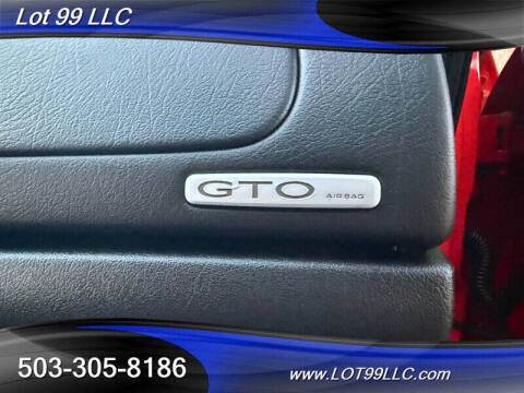 2005 Pontiac GTO